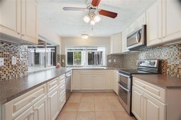 Interior, Kitchen, Stainless Steel Appliances