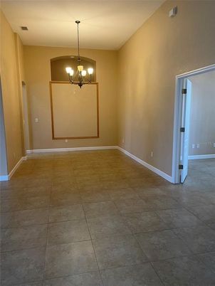 Chandelier, Empty room, Interior