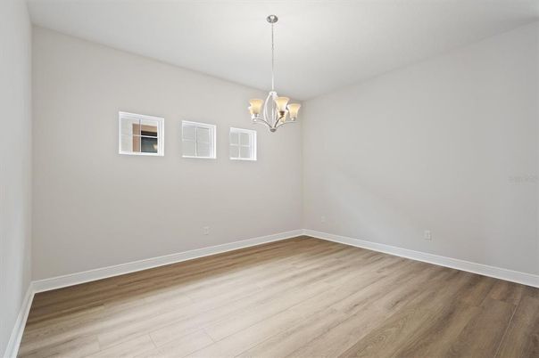 Chandelier, Empty room, Interior, Wood Texture Flooring