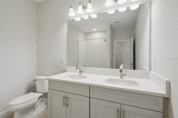 Bathroom, Dual Sink Vanities, Interior