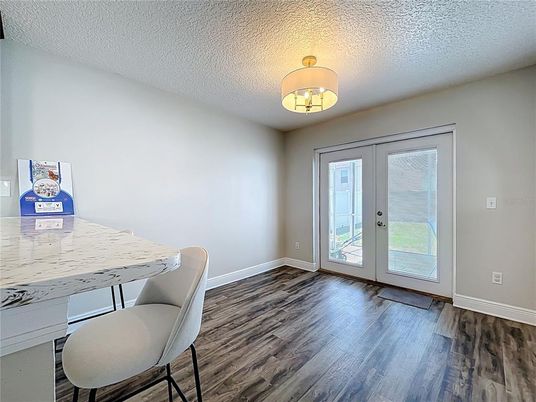 Dining room, Interior, Wood Texture Flooring