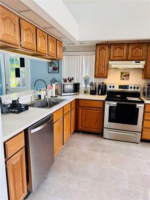 Interior, Kitchen, Stainless Steel Appliances