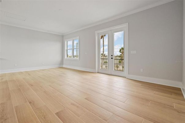 Empty room, Interior, Wood Texture Flooring