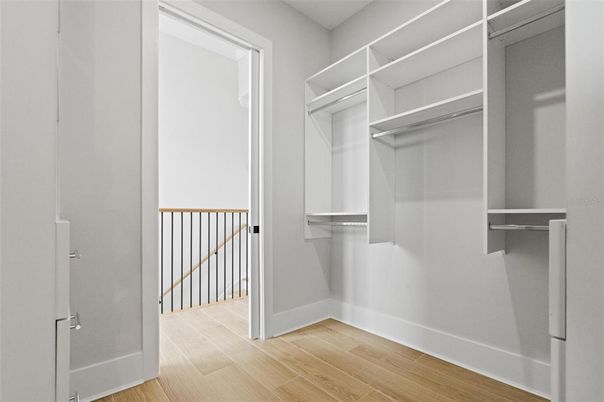 Interior, Walk-in Closets, Wood Texture Flooring