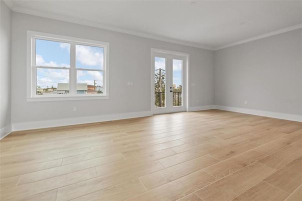 Empty room, Interior, Wood Texture Flooring