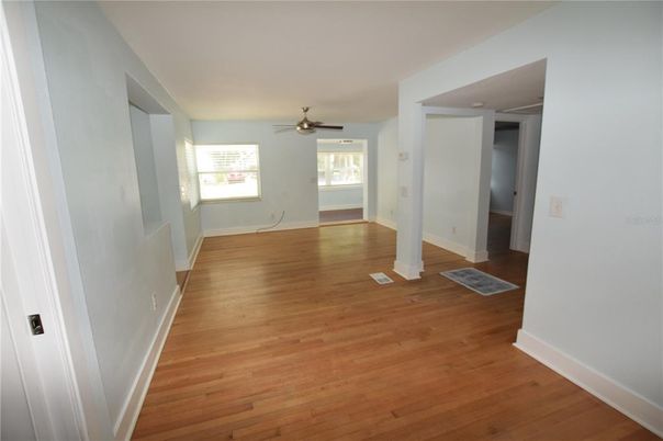 Empty room, Interior, Wood Texture Flooring