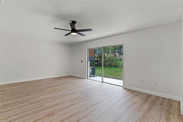 Empty room, Interior, Wood Texture Flooring