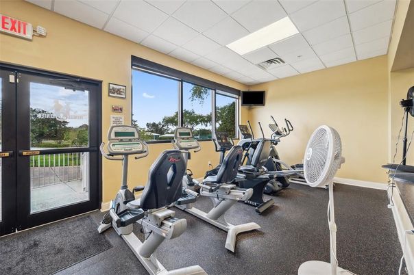 Fitness Equipment, Gym, Interior