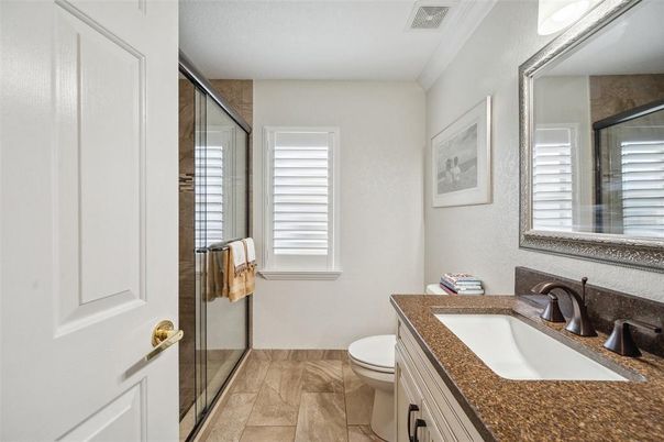 Bathroom, Glass Shower, Interior