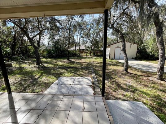 Backyard, Detached Garage, Exterior
