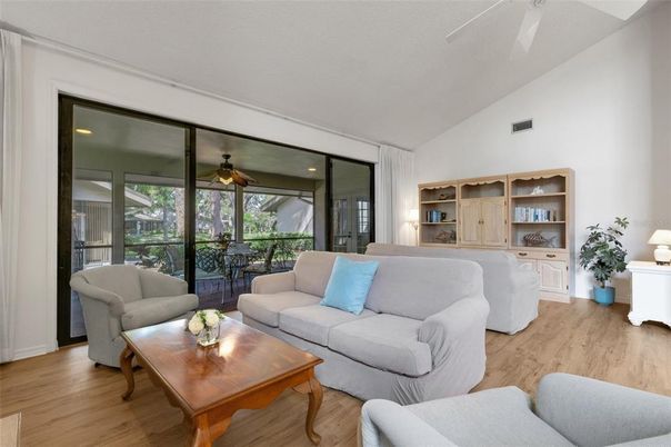 Dining room, Interior, Living room, Recessed Lighting, Wood Texture Flooring