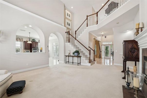 Fireplace, Interior, Pendant Lights, Recessed Lighting