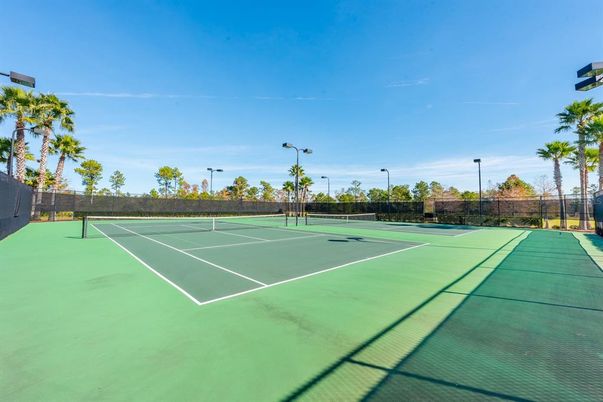Exterior, Tennis Courts