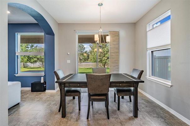 Dining room, Interior, Pendant Lights