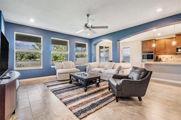 Interior, Kitchen, Living room, Pendant Lights, Recessed Lighting