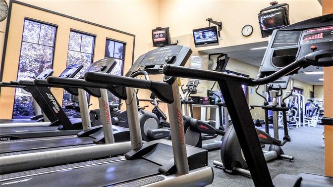 Fitness Equipment, Gym, Interior