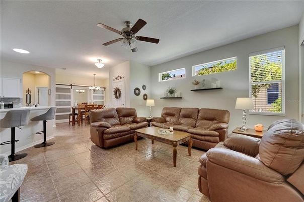 Dining room, Interior, Living room, Pendant Lights, Recessed Lighting