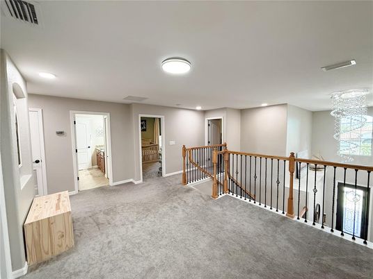 Chandelier, Interior, Recessed Lighting