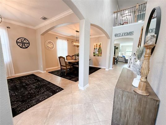 Chandelier, Dining room, Interior, Pendant Lights