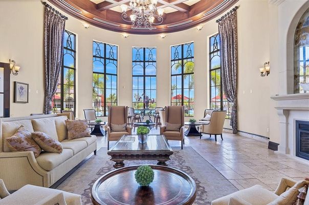 Chandelier, Fireplace, Interior, Living room, Wooden Beams