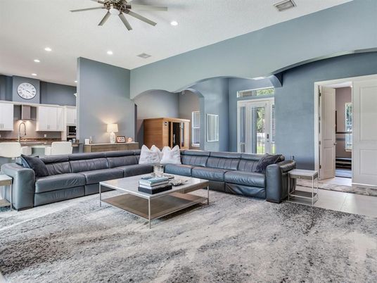 Interior, Kitchen, Living room, Recessed Lighting