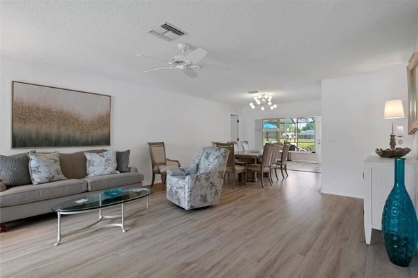 Chandelier, Dining room, Interior, Living room, Wood Texture Flooring