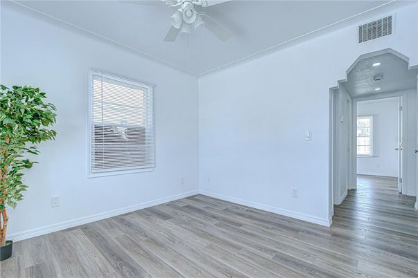 Empty room, Interior, Wood Texture Flooring