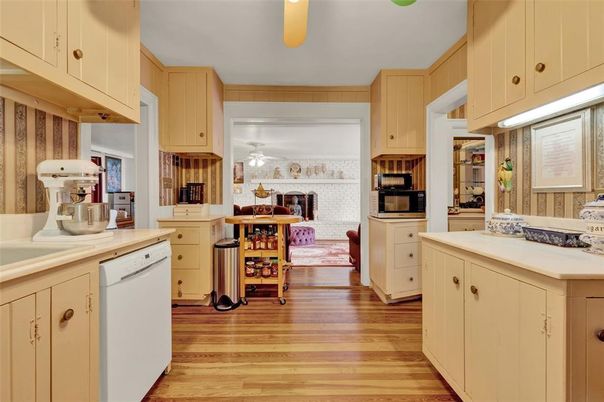 Dining room, Interior, Kitchen, Wood Texture Flooring