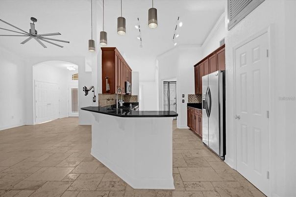 Interior, Kitchen, Pendant Lights, Recessed Lighting