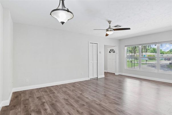 Empty room, Interior, Wood Texture Flooring