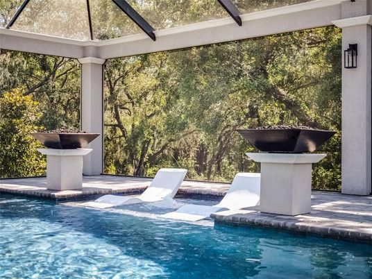 Glass Ceilings, Interior, Pool, Sun Room