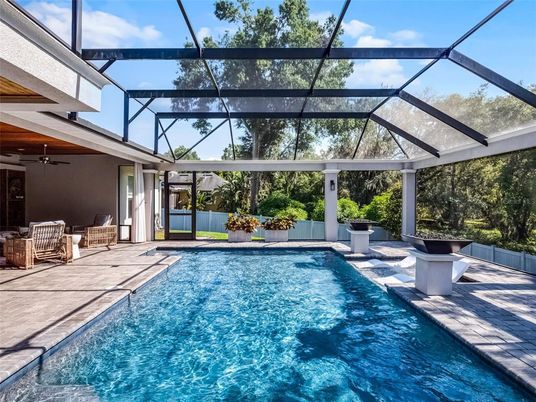 Glass Ceilings, Interior, Pool, Sun Room