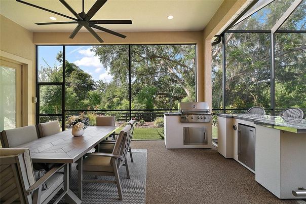 Dining room, Glass Ceilings, Interior, Recessed Lighting, Sun Room