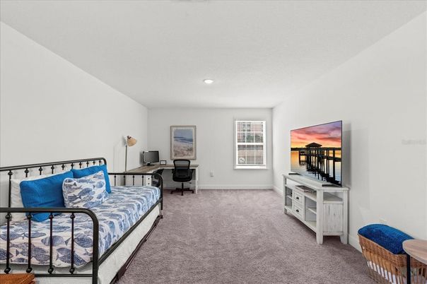 Bedroom, Home Office, Interior, Recessed Lighting
