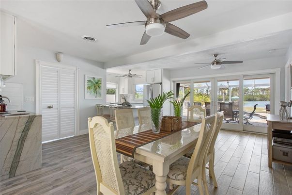 Dining room, Interior, Water, Wood Texture Flooring