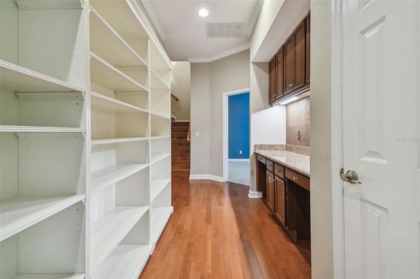 Interior, Recessed Lighting, Walk-in Closets, Wood Texture Flooring