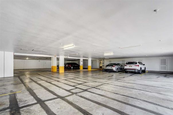 Garage, Interior, Recessed Lighting