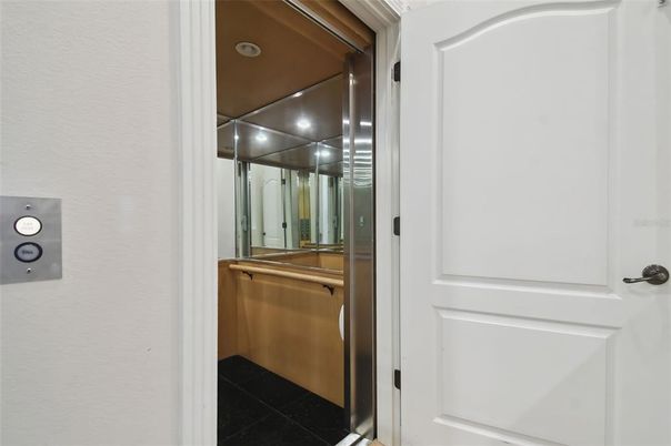 Elevator, Interior, Recessed Lighting