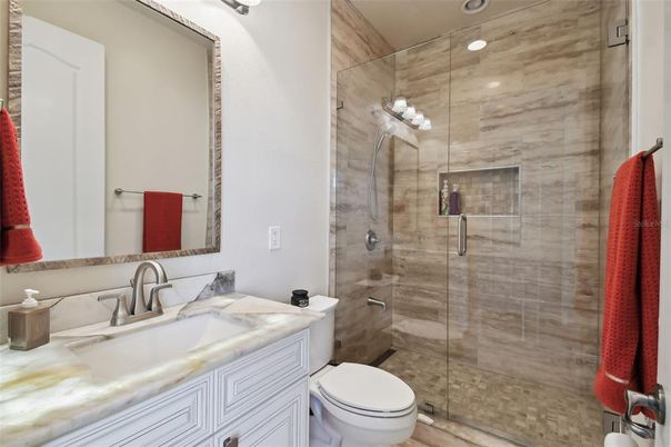 Bathroom, Glass Shower, Interior