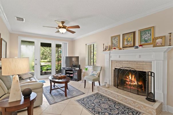 Fireplace, Interior, Living room