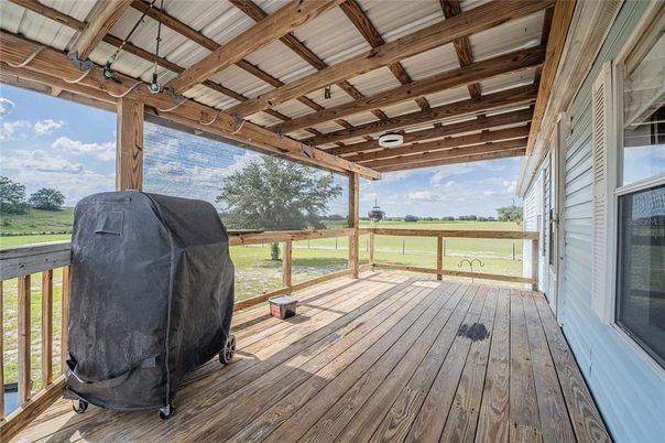 Exterior, Wood Texture Flooring