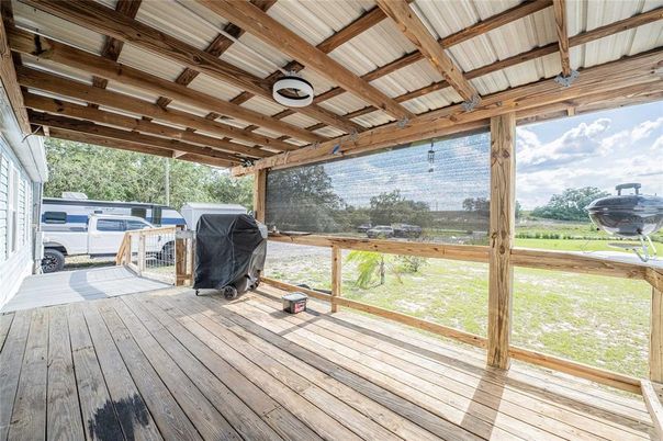 Exterior, Wood Texture Flooring