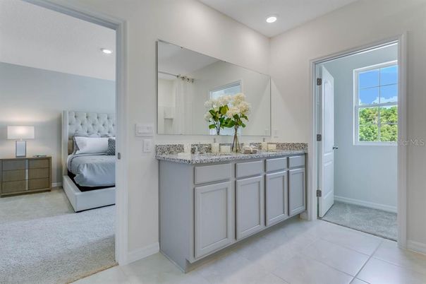 Bathroom, Bedroom, Dual Sink Vanities, Interior, Recessed Lighting