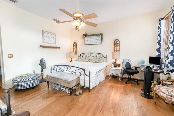 Bedroom, Home Office, Interior, Wood Texture Flooring