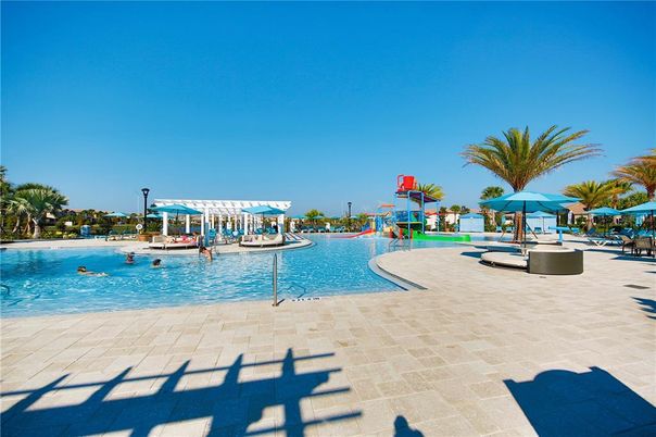 Exterior, Playground, Pool