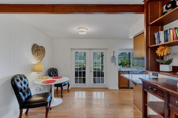 Interior, Wooden Beams, Wood Texture Flooring