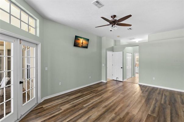 Empty room, Interior, Wood Texture Flooring