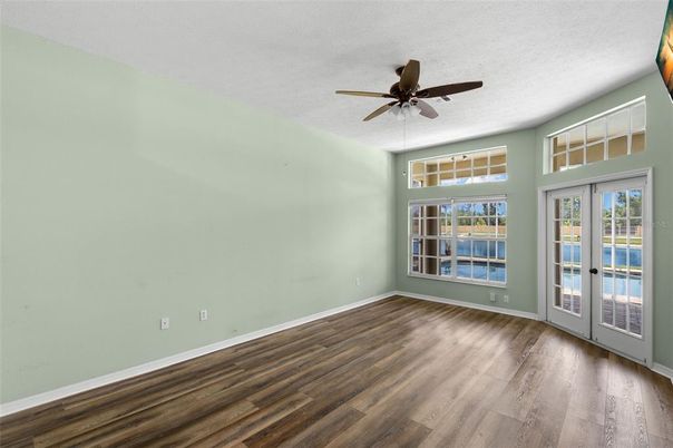 Empty room, Interior, Wood Texture Flooring
