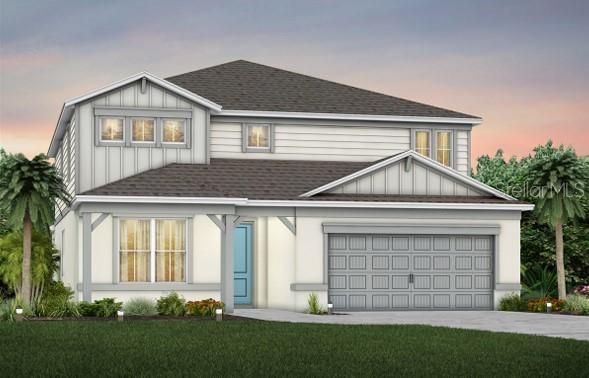 Attached, Exterior, Facade, Ranch