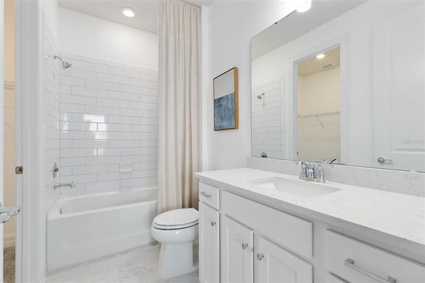 Bathroom, Interior, Marble, Recessed Lighting